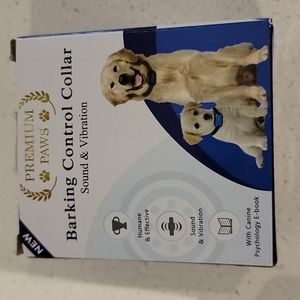 premium paws barking control collar